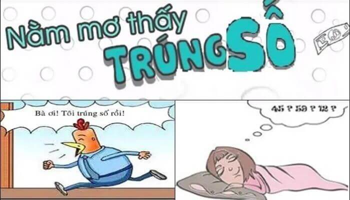 Chiêm bao thấy mình trúng đề