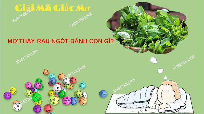 Việc nằm mơ thấy rau ngót thường thể hiện niềm yêu thích của bạn đối với loại thực phẩm này