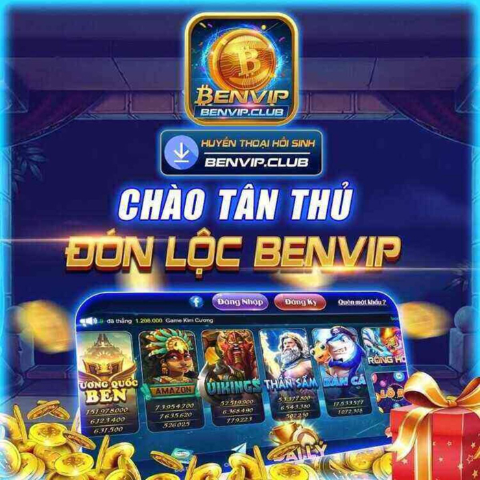 Cổng game bài đổi thưởng đình đám Benvip