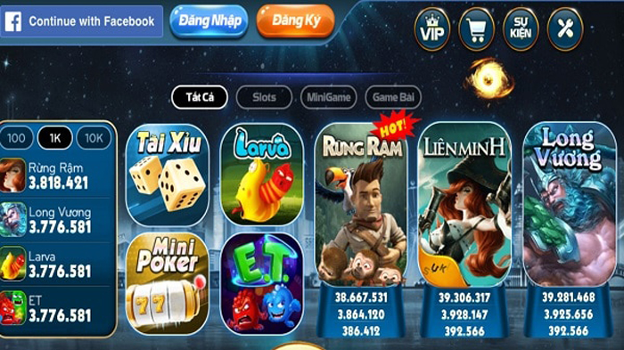 Kho game đa dạng thể loại