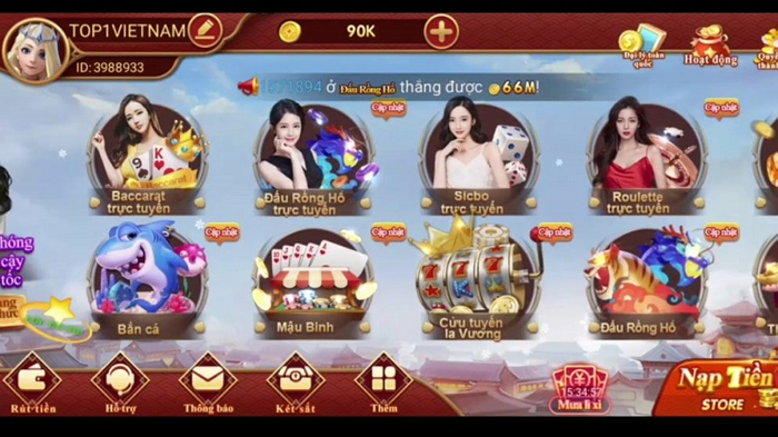 Cháy hết mình với các dòng game hot tại CF68club.