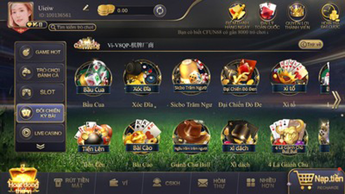 Chính sách khuyến mãi hấp dẫn của cổng game CFun68 Club