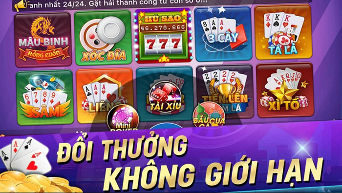 Những sản phẩm nổi bật của cổng game bài Go66 