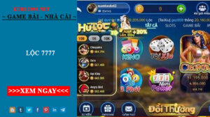 Lộc 7777 - Cổng game đổi thưởng đáng chơi hiện nay