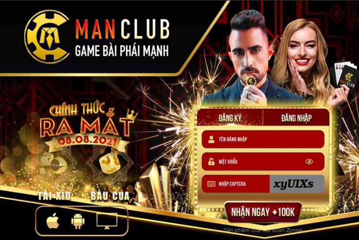 Những sản phẩm nổi bật tại cổng game manclub