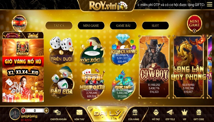 Giới thiệu nhà cái Roy.Vin