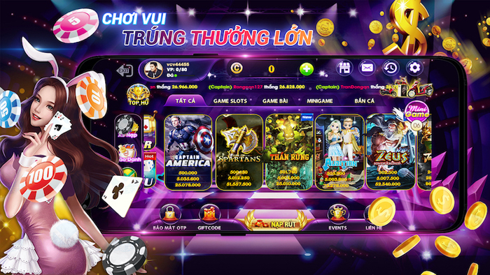 Giới thiệu sảnh game Vip79