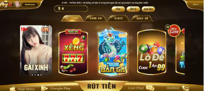 Những tính năng nổi bật của game bài You88