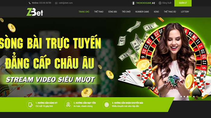 Các tính năng làm nên uy tín của sân chơi đẳng cấp Zbet